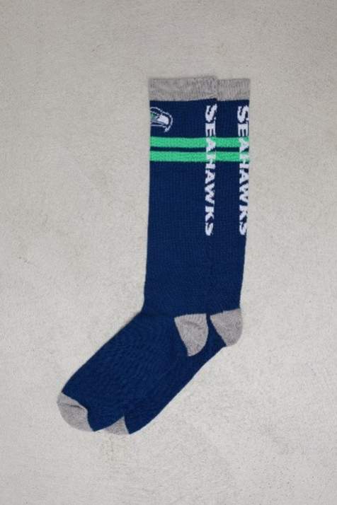 Calcetines multicolores para esquí y snowboard con diseño de los Seattle Seahawks de OOSC x NFL - view 1