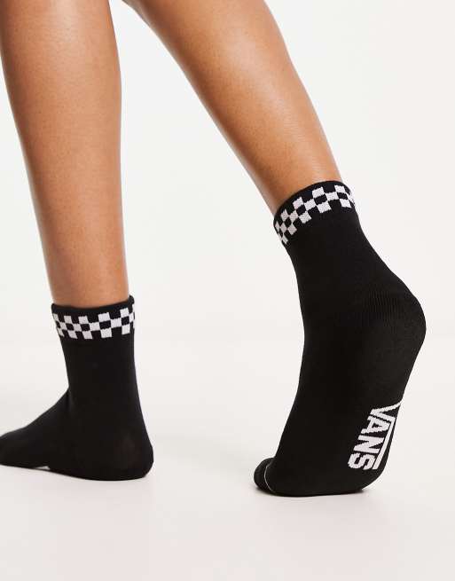 Calcetines negros a cuadros de Vans