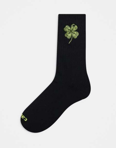 Calcetines negros Clover de Carhartt WIP - view 1