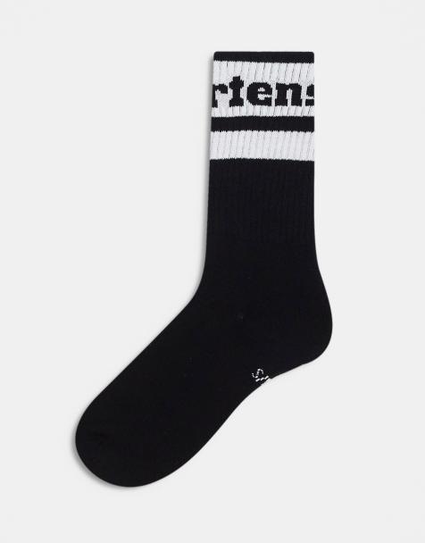 Calcetines negros unisex con logo Athletic de Dr. Martens - view 1
