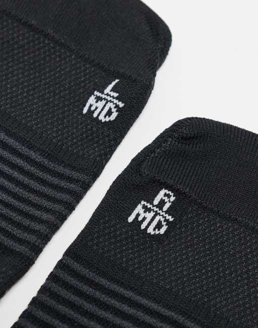 Calcetines por la rodilla negros de adidas Performance, 3 de 3
