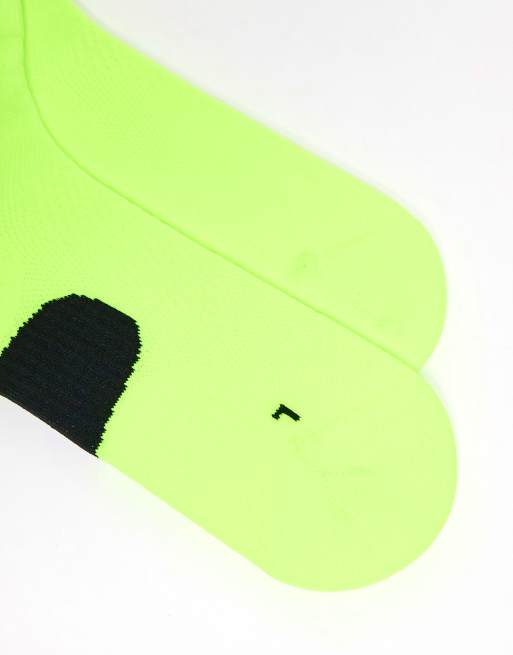 Calcetines tobilleros amarillo neón Fast de Nike Running, 3 de 3