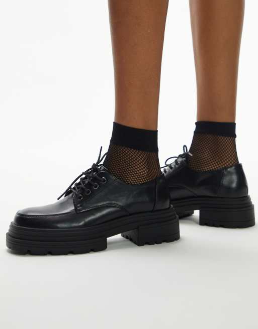 Calcetines tobilleros negros de rejilla de Topshop, 3 de 4