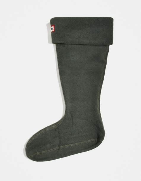 Calcetines verde oliva unisex para botas de agua Downpour de Hunter - view 1