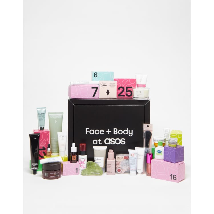 Calendario de adviento de 25 días con productos para Cara Cuerpo