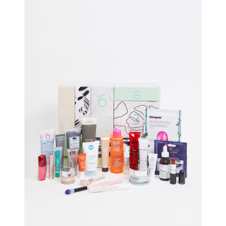 Calendario de adviento de 24 días Cara Cuerpo de ASOS ASOS