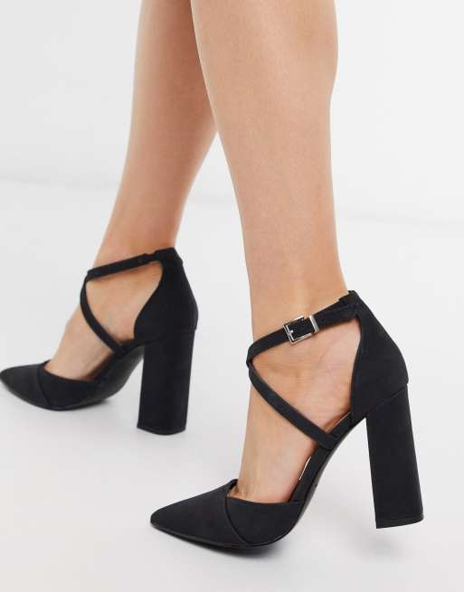 Spring store block heels