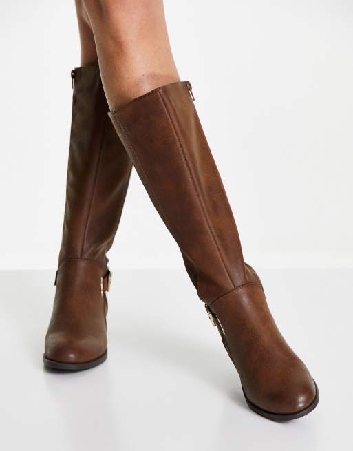 Call it 2024 spring leather boots