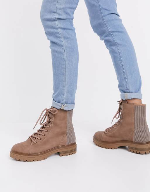 Call It Spring by ALDO - Alexia - Stivali stringati con suola spessa beige 