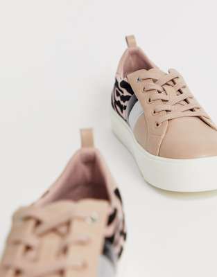 aldo animal print sneakers