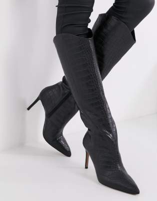 call it spring knee high heeled boots