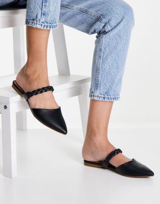 Call It Spring by ALDO Haileyy slip on flat shoes in black - BLACK