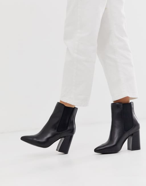 black ankle boots spring