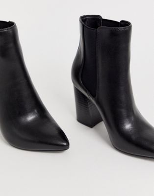 high rise chelsea boots