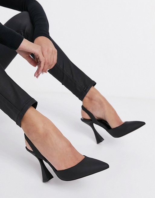Call It Spring by ALDO Ivyy vegan strappy heeled shoe in black