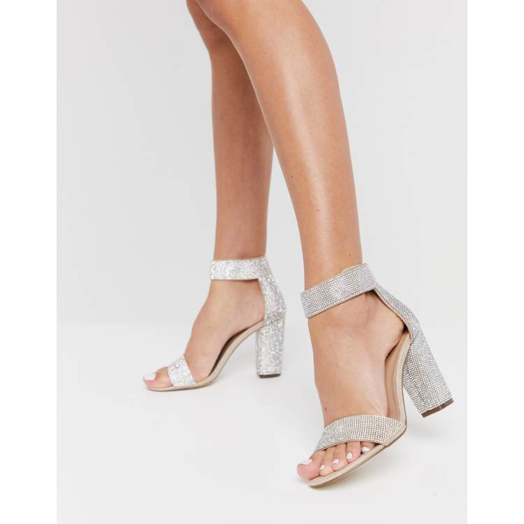 Call It Spring by ALDO Walheim vegan crystal block heel sandal