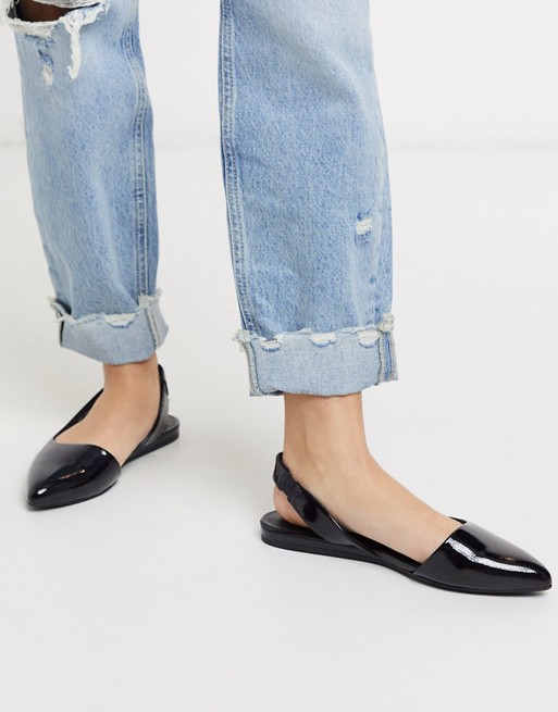 Call It Spring elite slingback shoes in black