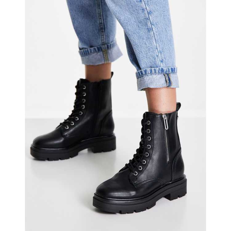 ALDO Reilly Lace Up Ankle Boot In Black | Aldo Lace Boots | bet.yonsei ...