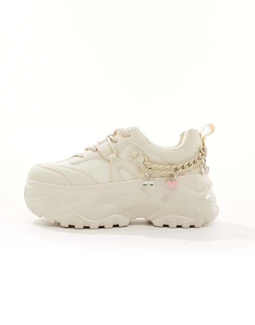 Call It Spring Major super chunky sneakers with charm detail in