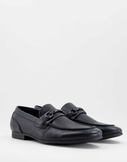 Call It Spring - Mocassini neri con barretta - BLACK