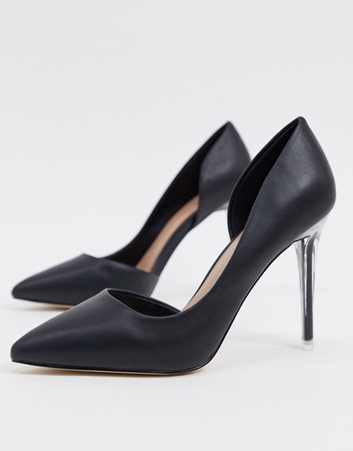 Call It Spring thaoven pointed court shoes in black