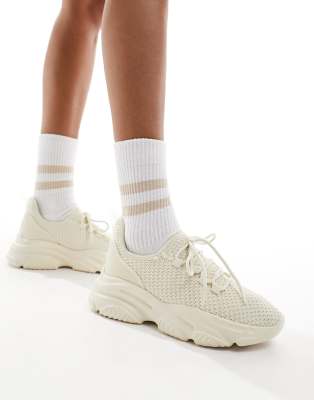 Call It Spring - Trixi - Runner-Sneaker in Cremeweiß mit dicker Sohle