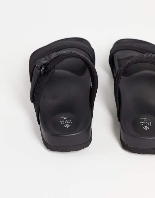 Call It Spring - Trumann - Sandalen met dubbele bandjes in zwart, 2 van 4