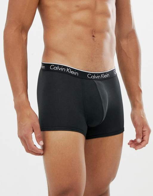 Calvin Klein 2 pack black trunks