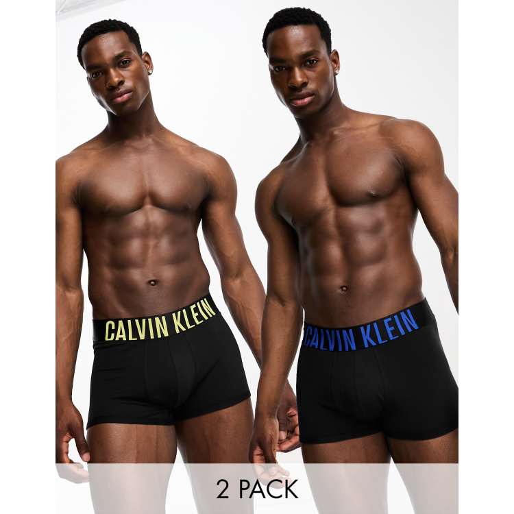 Calvin Klein Men Power Cotton Trunk Blue XL