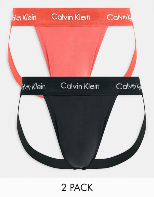 Calvin Klein Calvin Klein CK mens pink cotton jock jockstrap underwear M