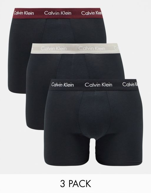 Calvin Klein Underwear: Three-Pack Black Boxers