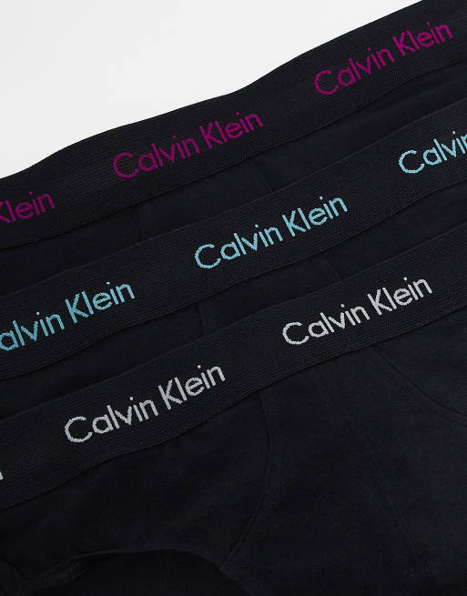 Calvin Klein 3-pack briefs in black