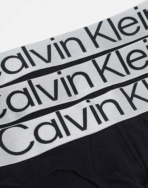 Calvin Klein 3-pack briefs in black