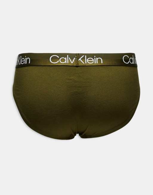 Calvin klein khaki on sale underwear