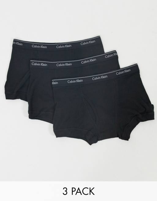 Calvin Klein Cotton stretch hip briefs 3-pack, ASOS