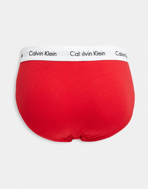 Calvin Klein Pack of Three Hipster Briefs