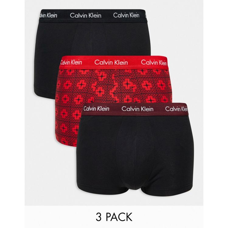 Calvin Klein Underwear Men Black Printed Brief : : Fashion
