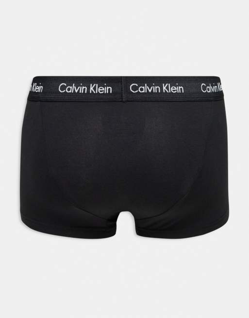 Buy Calvin Klein Underwear Men Dark Red Contrast Waist Solid