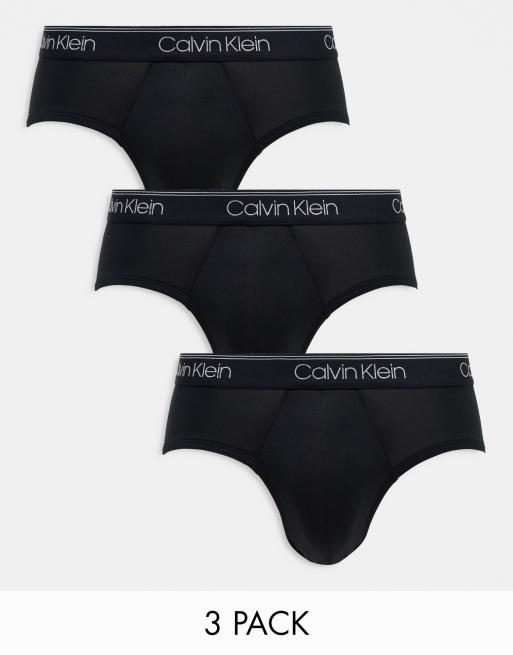 Calvin Klein 3-pack micro stretch boxer brief with contrast logo