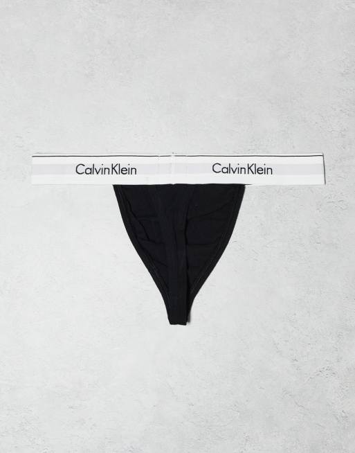 Calvin klein liquid stretch thong best sale