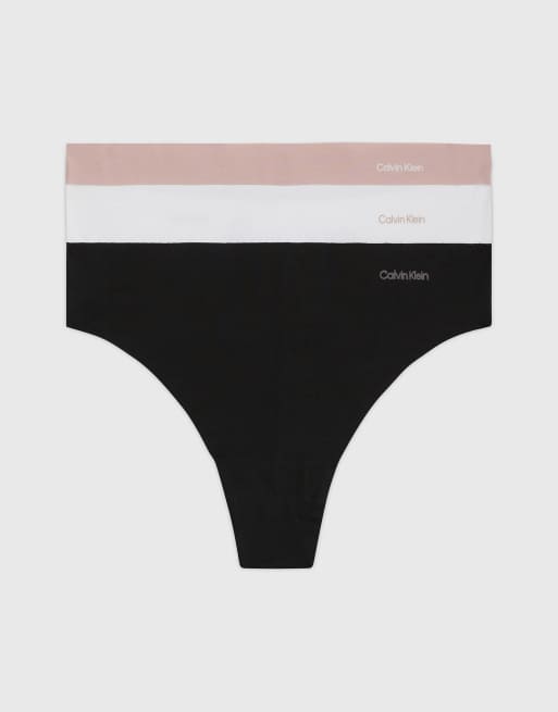 Calvin Klein Women's Multipack Invisibles Thong