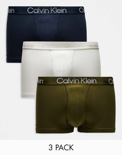 Calvin Klein 3-Pack Trunks