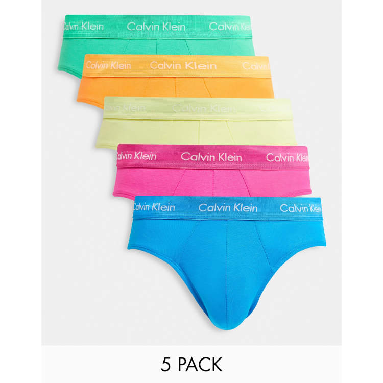 Calvin Klein Underwear 5 PACK - Briefs - pride combo/multi