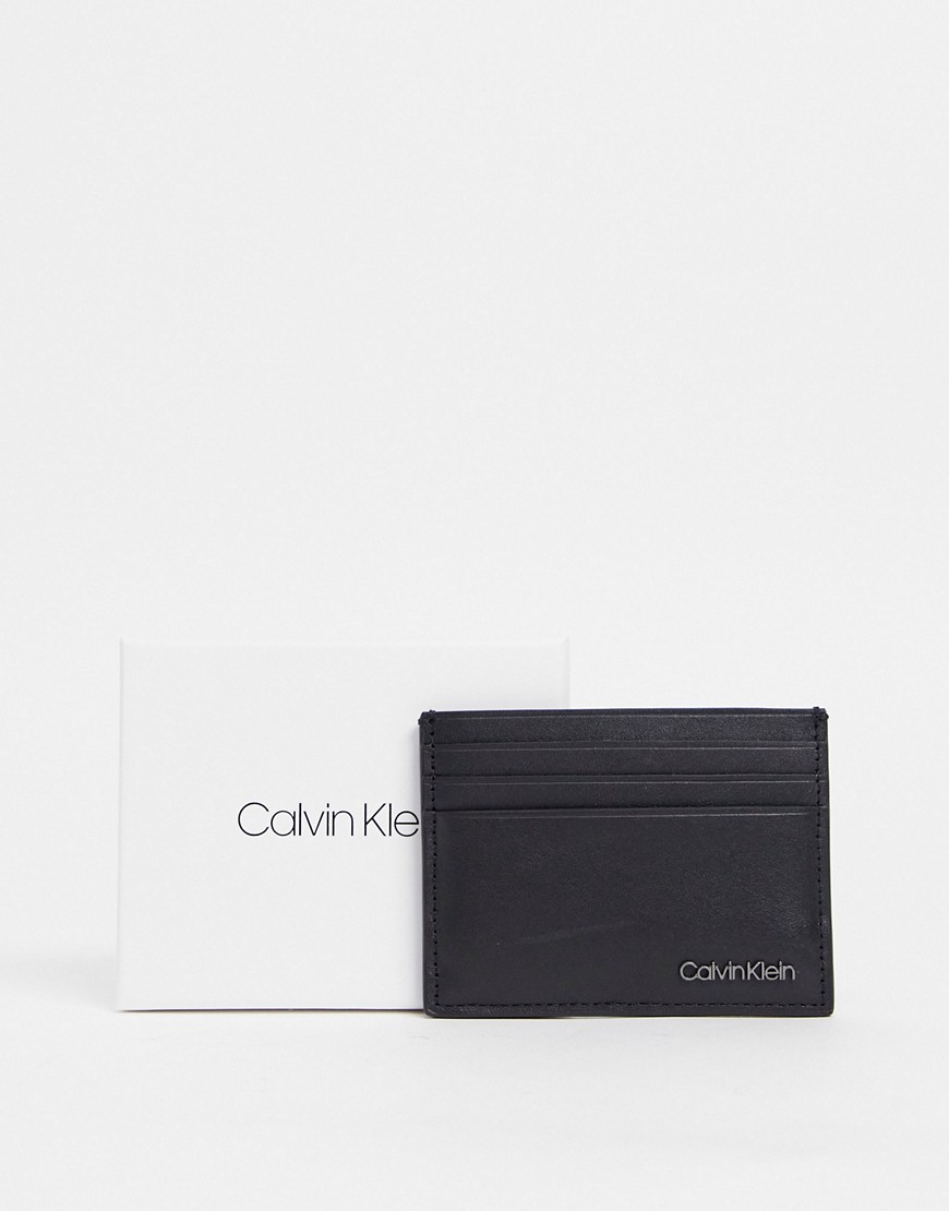 Calvin Klein - 6cc - Kaarthouder in zwart