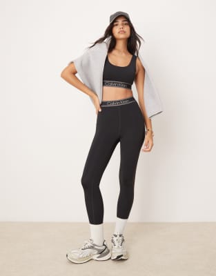 Calvin Klein - 7/8-Leggings in Driftwood-Neutral