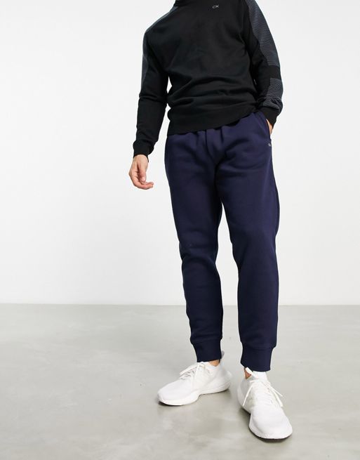 Calvin Klein AOP monogram hoodie in navy exclusive to ASOS