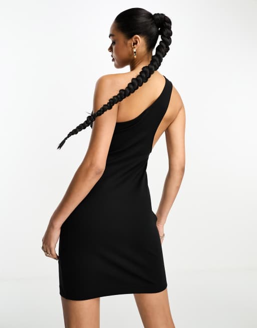 Calvin klein one shoulder dress sale