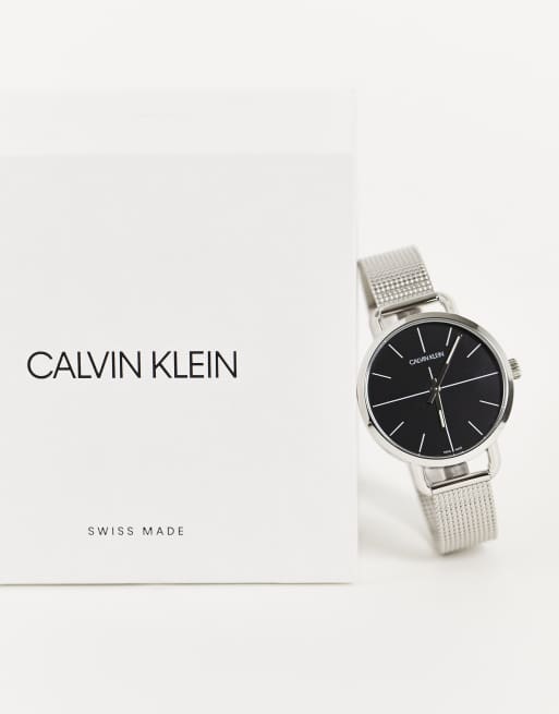 Calvin Klein - Armbåndsur med mesh-rem