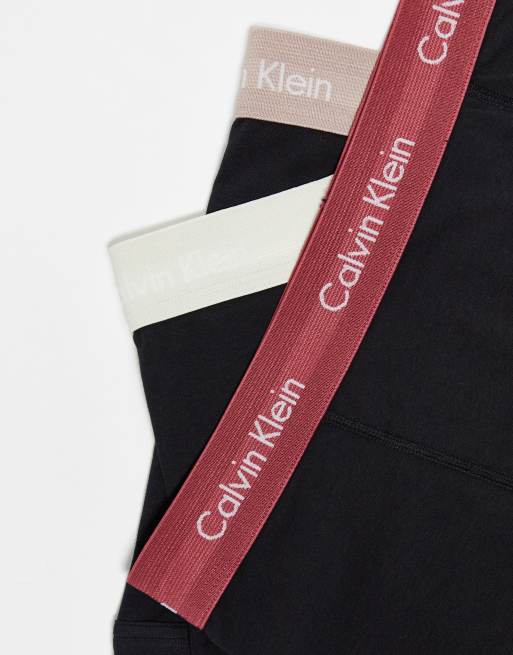 Calvin Klein ASOS Exclusive 3 pack modern cotton trunks in multi