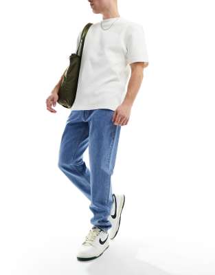 Calvin Klein Authentic Straight Jeans in denim - ASOS Price Checker